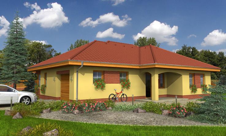 projekt domu BUNGALOW 92